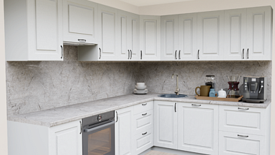 Кухня угловая Дуб Арктик